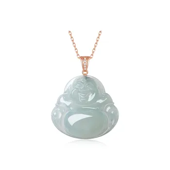 YASHENGZHUBAO Ice Type Jadeite Necklaces Women's