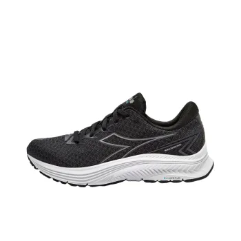 Diadora Abrasion Resistant Low Top Long Distance Running Shoes Men's Black