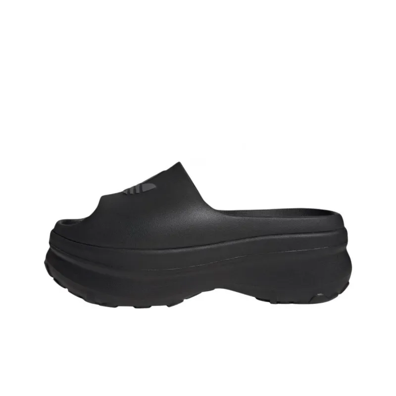 Adidas AdiFOM Stan Smith Slides Core Black Grey Six Women's-0