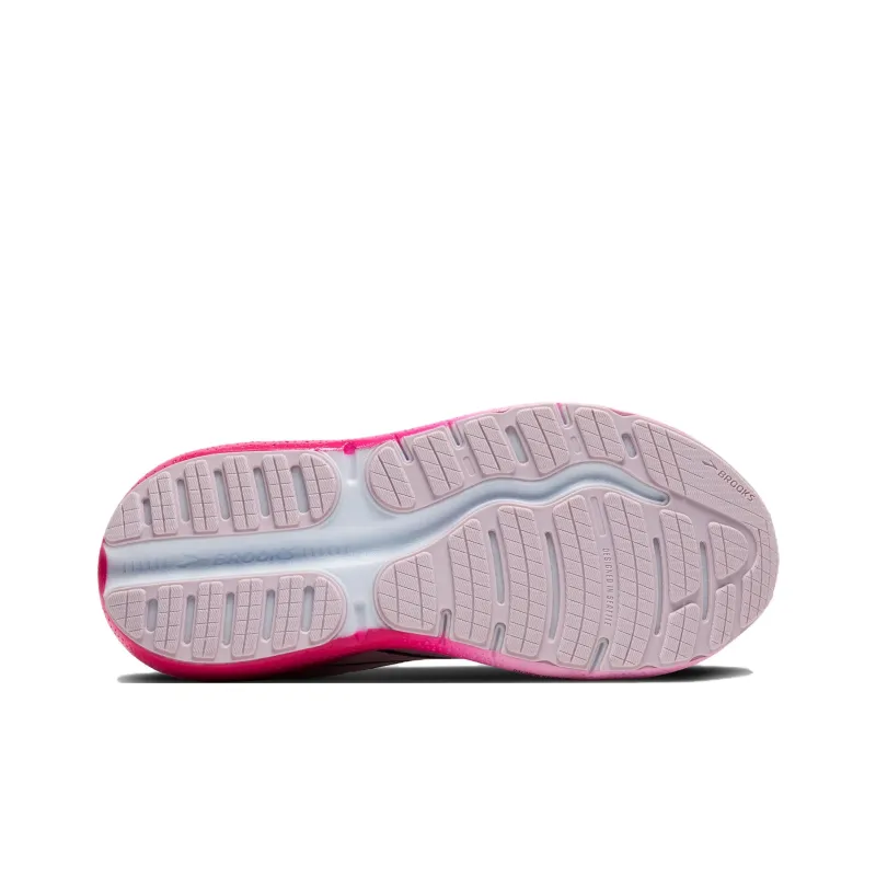 Brooks Ghost Ma Anti-Slip Wear-Resistant Low-Top Casual Running Shoes Women's Pink-4