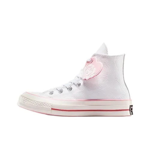 Converse Chuck 70 Anti Slip Wear Resistant High Top Canvas Shoes Women's White