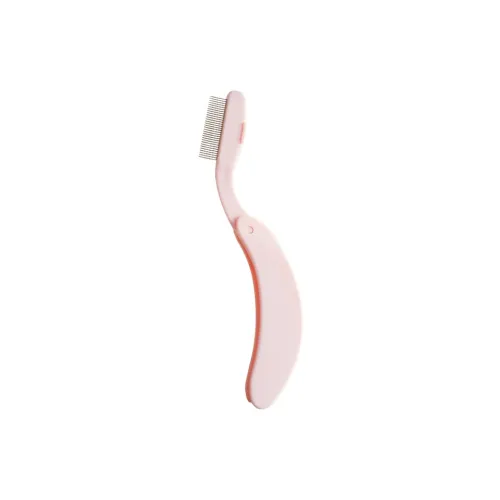 JIAOXUEFEI Eyebrow Brush Fine Tip Eyebrow Brush 1 Pack Portable Foldable Multifunction Steel Comb Mascara Brush