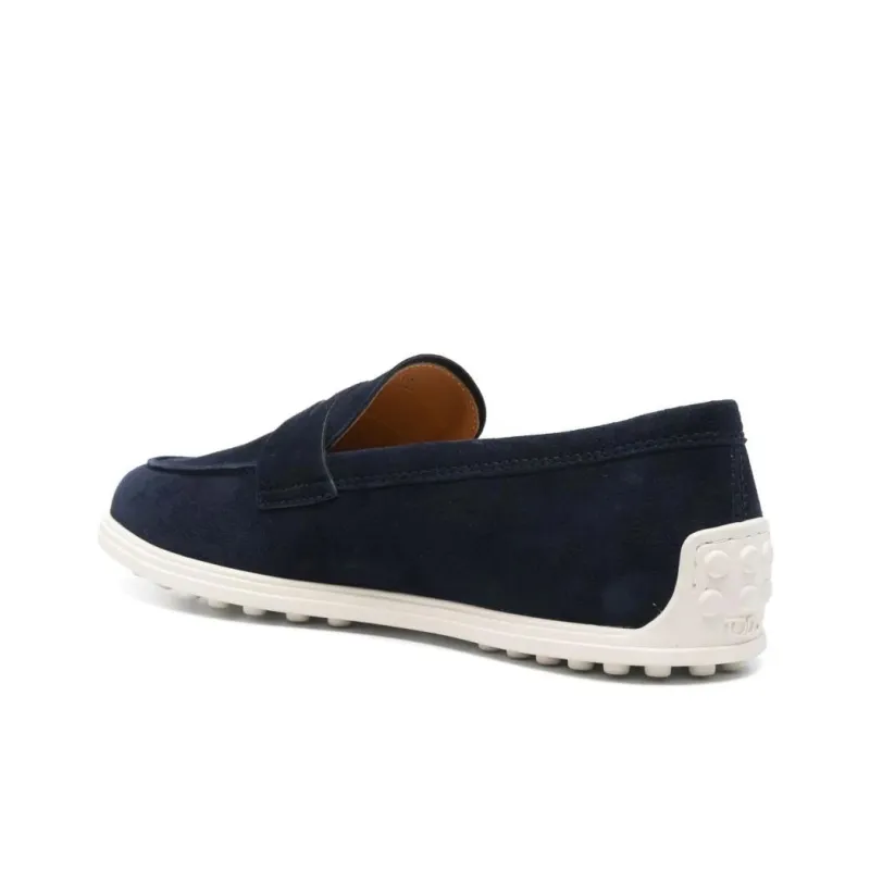 TOD'S Beanie Shoes Women's Blue-3