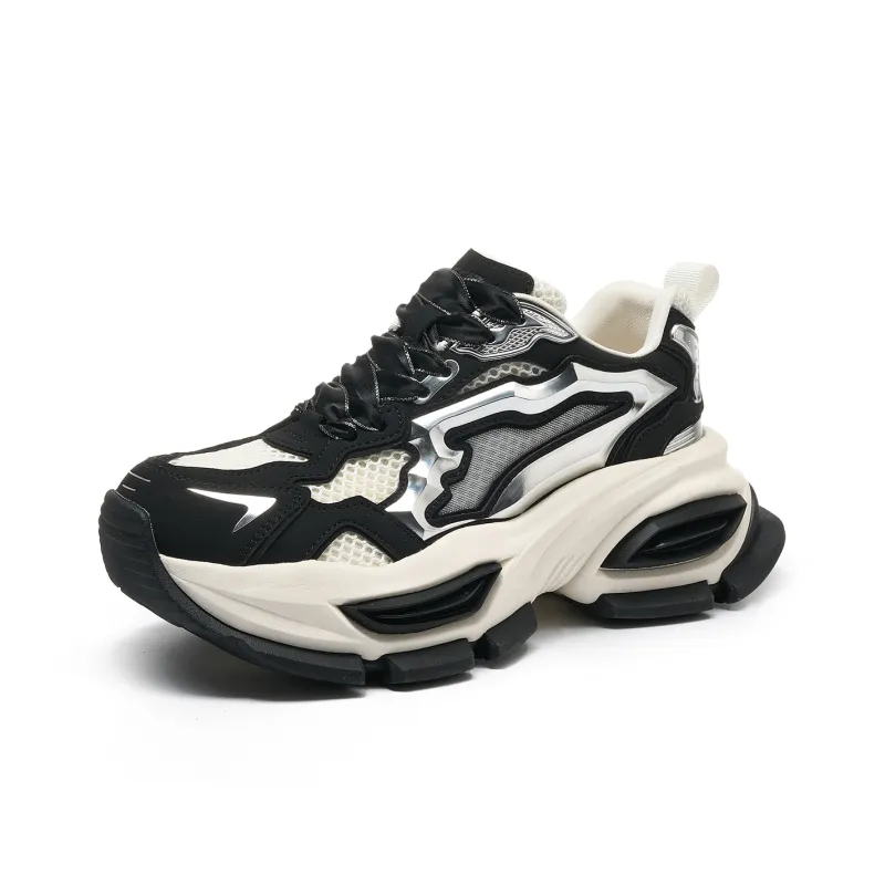 LEECAT STUDIO Love Confession Season Coverage Height Increasing Lightweight Breathable Low Top Chunky Sneakers Women's-9