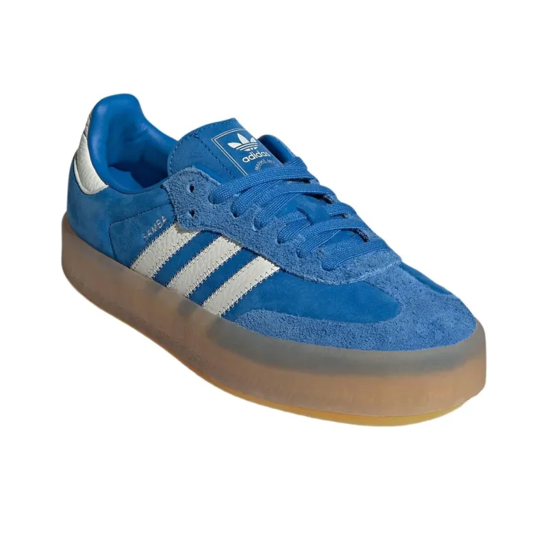 Adidas Sambae Cloud White Silver Metallic Gum Women's-2