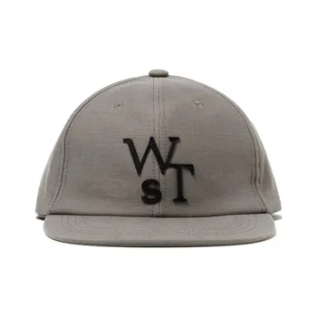 WTAPS Cotton Baseball Caps Unisex Gray