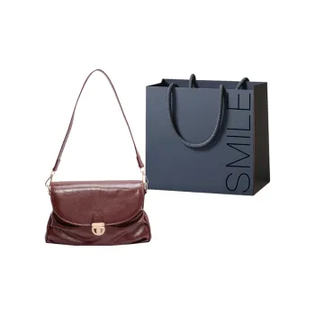 SWIMADE PU Handbag Regular Women's Red Brown/Ecru/Black/Green