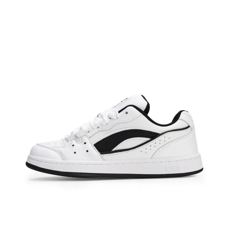GLO BULL Skateboard Shoes Unisex Low Top Black-0