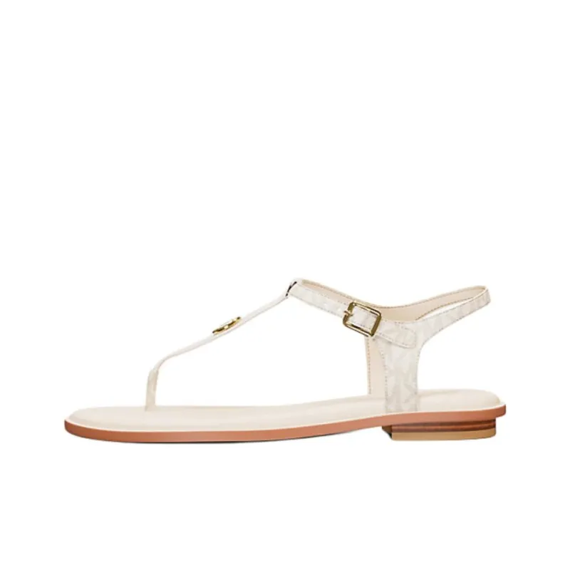 MICHAEL KORS Mallory Strap Sandals Women's Beige-0