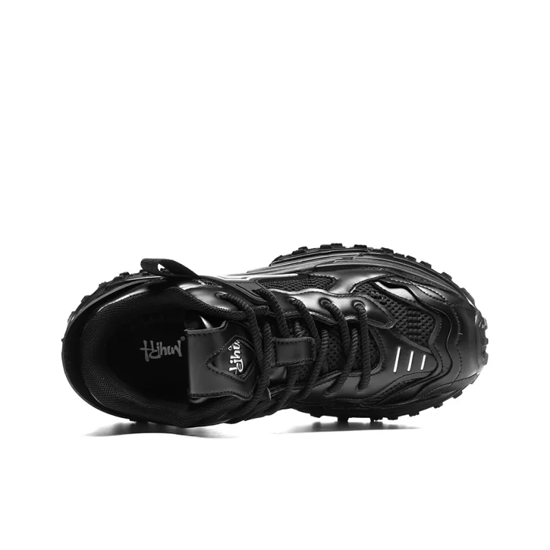 ZOIBBOE Cushioning, Slip Resistant, Abrasion Resistant, Height Increasing Low Top Chunky Sneakers Unisex-21