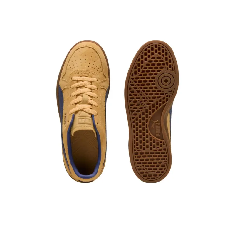 PUMA Indoor Soft Slip Resistant Cushioning Abrasion Resistant Low Top Skateboard Shoes Unisex Tan-3
