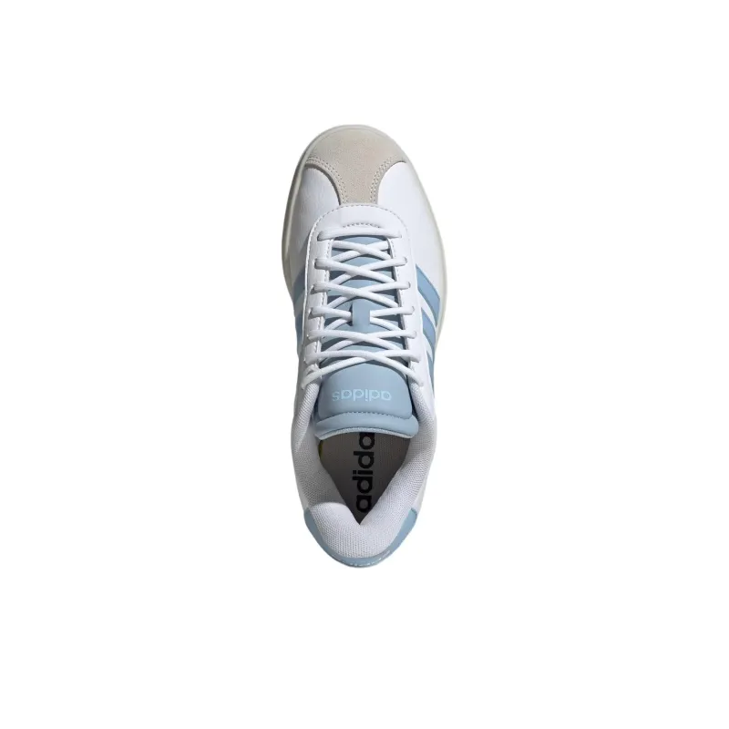 Adidas Vl Court Bold Cloud White Glow Blue Wonder Blue-3