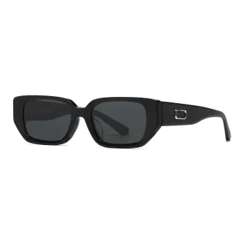 Prsr Plate Frame Square Sunglasses Unisex