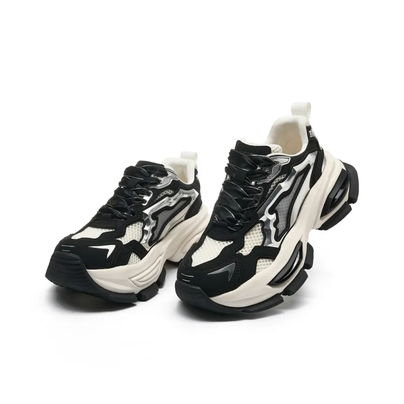 LEECAT STUDIO Love Confession Season Coverage Height Increasing Lightweight Breathable Low Top Chunky Sneakers Women's-10