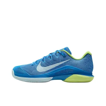 Nike Court Air Zoom Vapor 12 Hc Blue Beyond Light Lemon Twist Star Blue Glacier Blue Women's