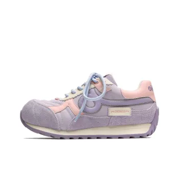 OICIRCLE Slip Resistant Breathable Low Top Casual Shoes Women's Light Purple
