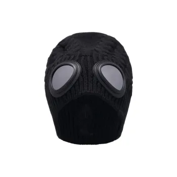 Moose Knuckles Sheep Wool Hats & Caps Men's Black