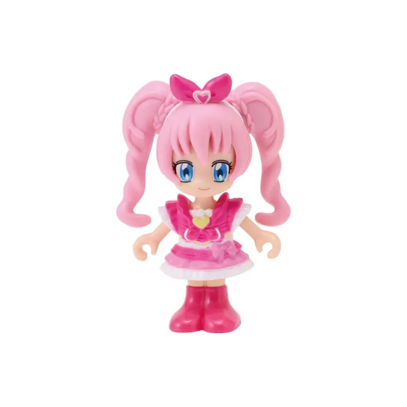 BANDAI Pretty Cure Girlish Dolls Cure Melody & Cure Rhythm Chibi Figures-2