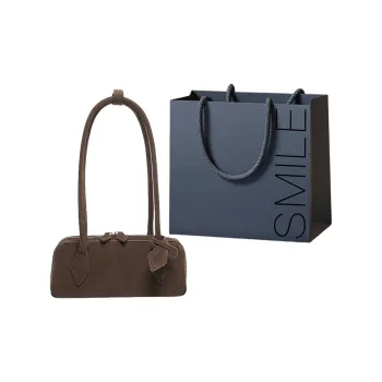 SWIMADE Suede Handbag Women's Black/Khaki/Brown/Red