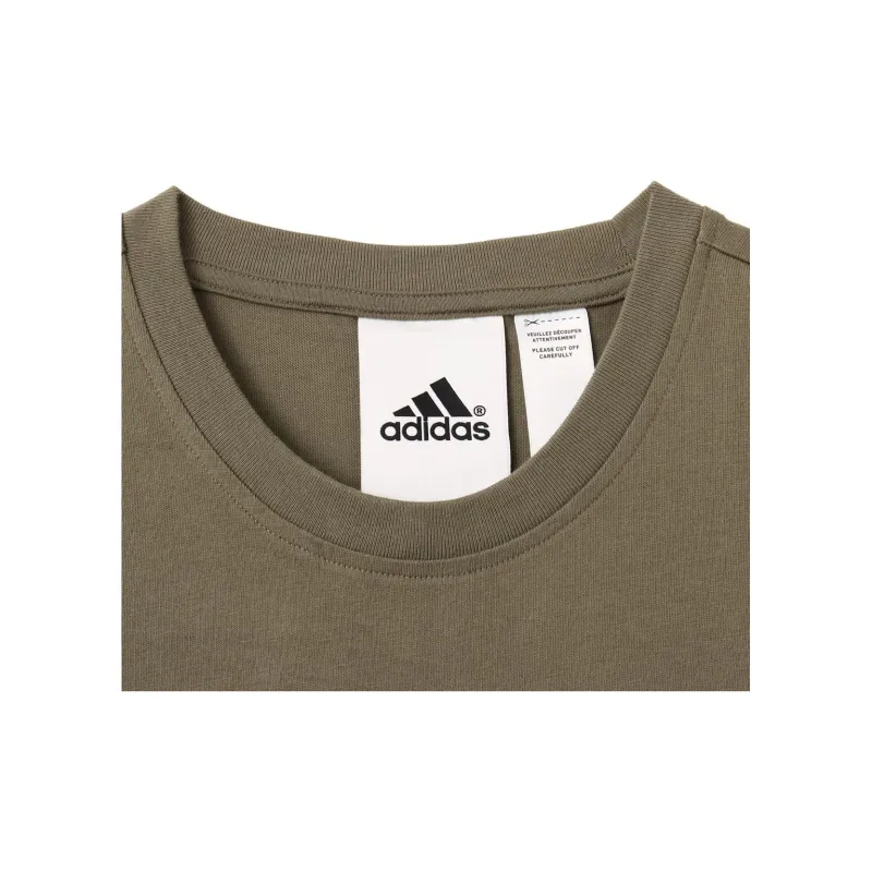 Adidas SS25 T Shirt Unisex Olive-4