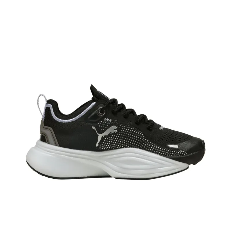 PUMA Pwr Nitro Cushioning, Slip Resistant, And Abrasion Resistant Low Top Training Shoes Women's Black-1