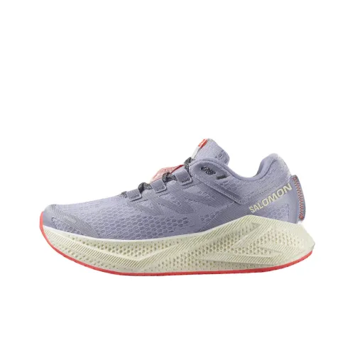 SALOMON Aero Glide Lightweight Low-Top Running Shoes Women's Purple