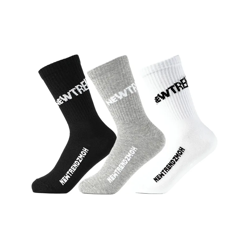 ZMOH Knee High Socks Unisex Combo Set-6