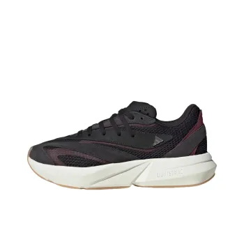 Adidas Lightstride Carbon Silver Metallic Maroon Women's