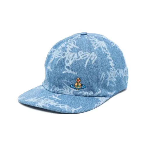 Vivienne Westwood Vw Grid Logo Embroidered Baseball Cap