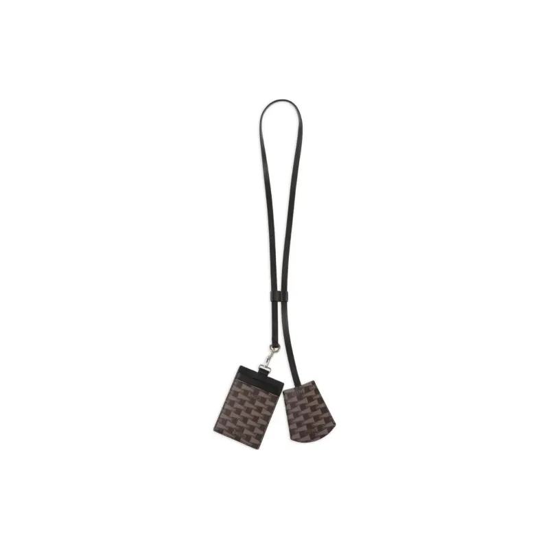 BALLY Geometric print Keyring-1