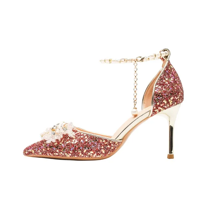 Dunnu Slim Heel High Heels Women's-0