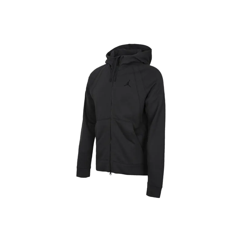 Jordan ASWings JSW FLEECE FZ Jackets Coats Men's Black-2