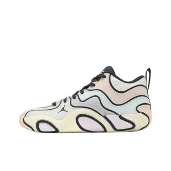 Jordan Tatum 3 Cushioning Anti Slip And Wear Resistant Low Top Basketball Shoes Men's Blue Pink
