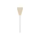 Facial Mask Brush with Digging Spoon Shovel Shape Khaki: 2 Pcs