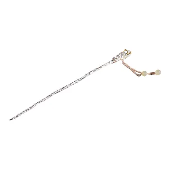 Jade Charm Yao Jade Hairpin White Jade/Pale Greenish White Jade Women's