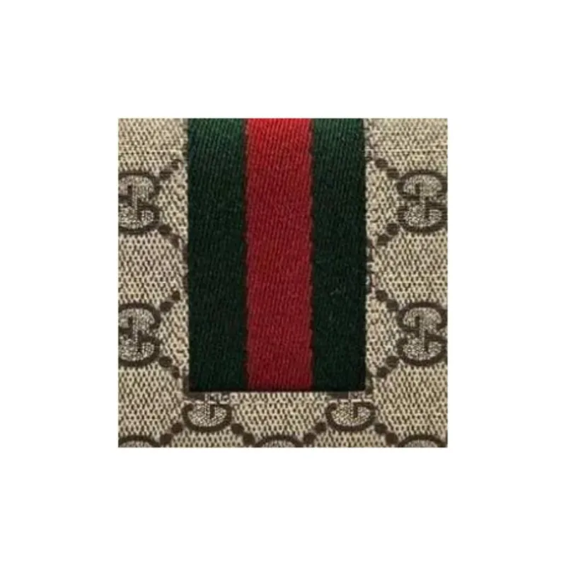 GUCCI GG Supreme Canvas Wallet Men's Brown-2