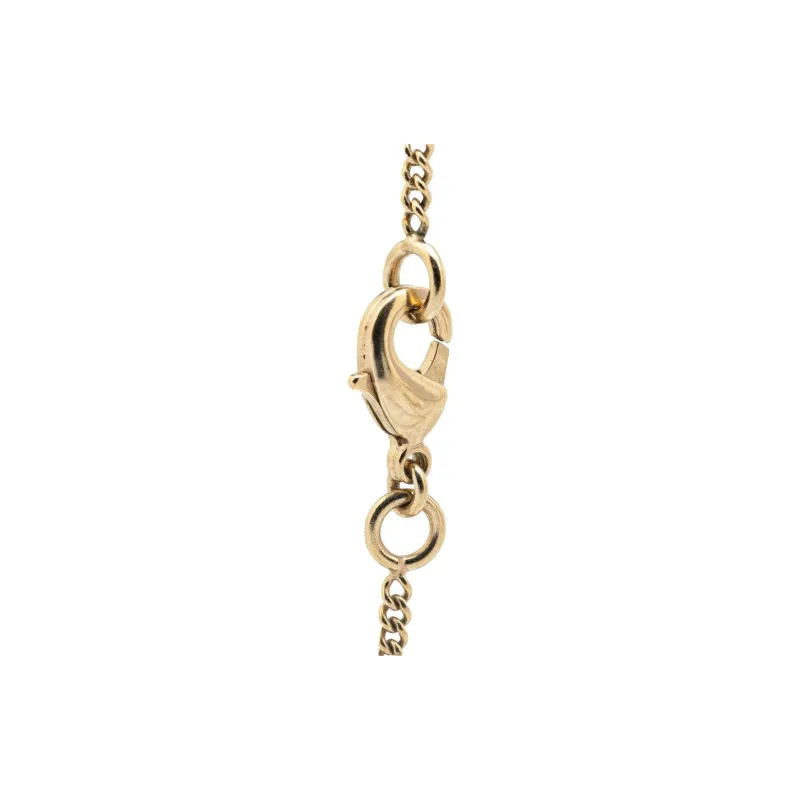 CHANEL 2014 Enamel Faux Pearl Pendant Necklace Costume Necklace-2