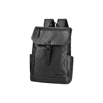 ONRF PVC Backpacks Backpack Laptop Bags Unisex Black