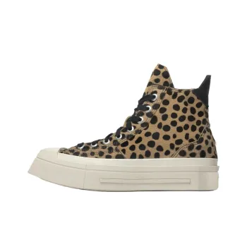 Converse Chuck 70 Anti Slip Wear Resistant High Top Skateboard Shoes Unisex Brown Black