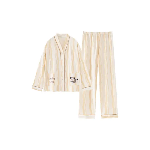 MADALLO Pajama Set Women's Apricot