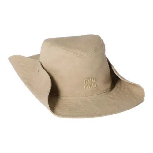 MIU MIU Cotton Hats 
Caps Women
s Umber