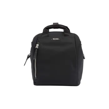 TUMI Nylon Backpack Unisex Black