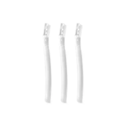 JINGLINGLONG Safety Eyebrow Razor 3-Pack With Protective Net Gentle On Skin Ideal For Beginners Shaping Eyebrows