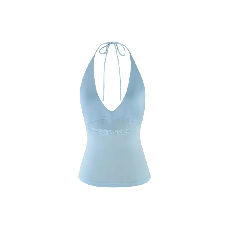 Tiger Mist Tank Tops Women's Blue-1