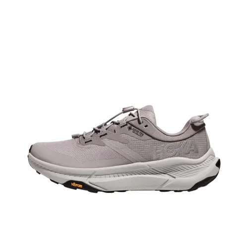 HOKA ONE ONE Transport Anti Slip Wear Resistant Low Top Trekking Shoes Women's Gray