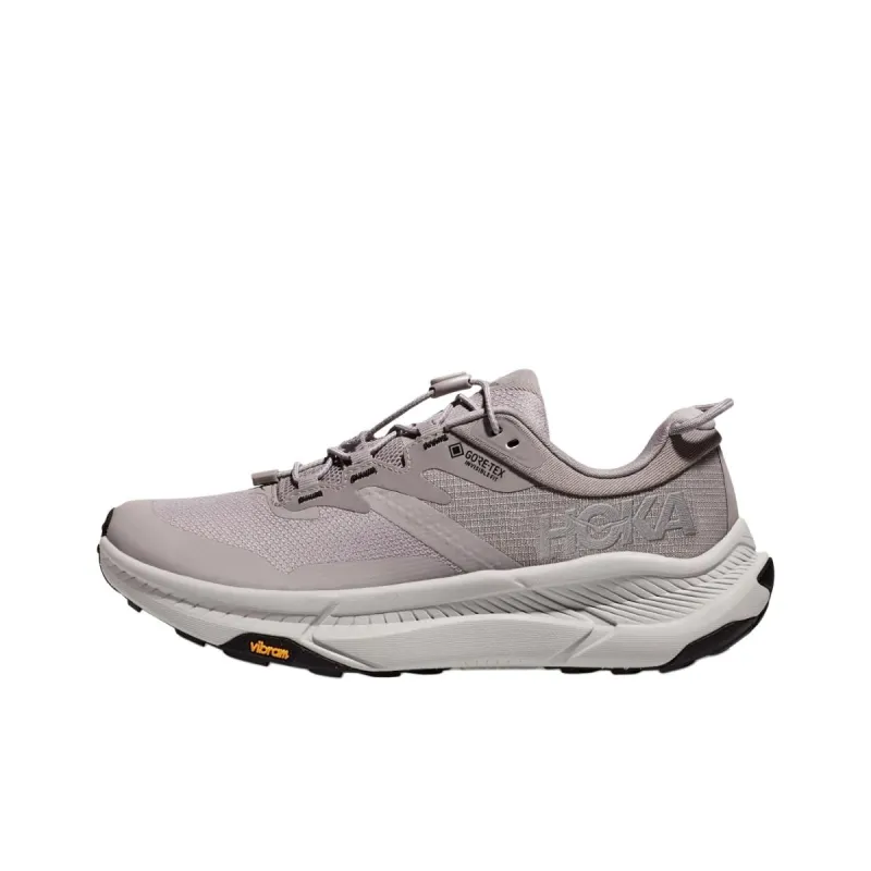 HOKA ONE ONE Transport Anti Slip Wear Resistant Low Top Hiking Shoes Women's Gray-0