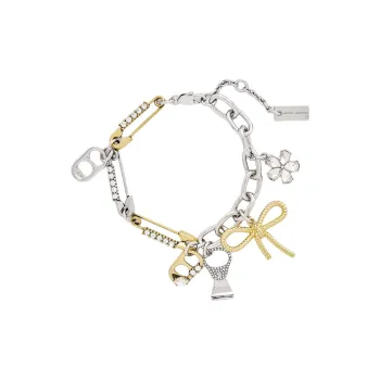 MARC JACOBS The Grunge Glam Charm Bracelet