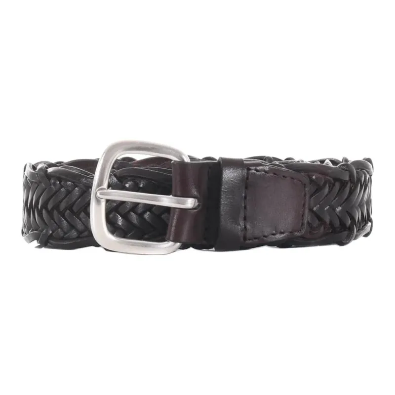 Orciani Masculine Braided Belt-0