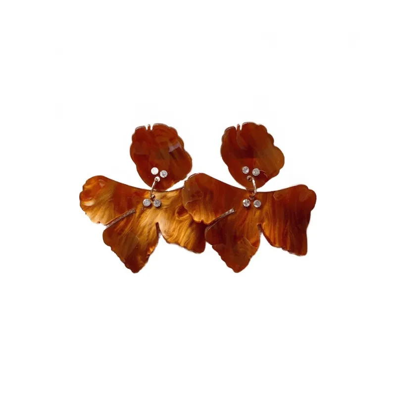 QIANFANGDAHUANGYE Alloy/Resin Earrings Women's-0
