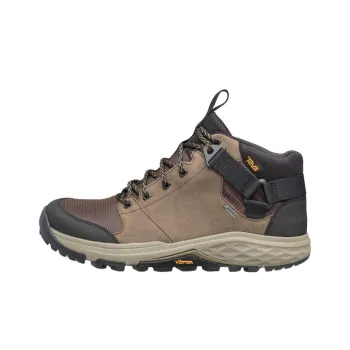 Teva Grandview Abrasion Resistant Slip Resistant Ankle Length Outdoor Boots Men's Brown